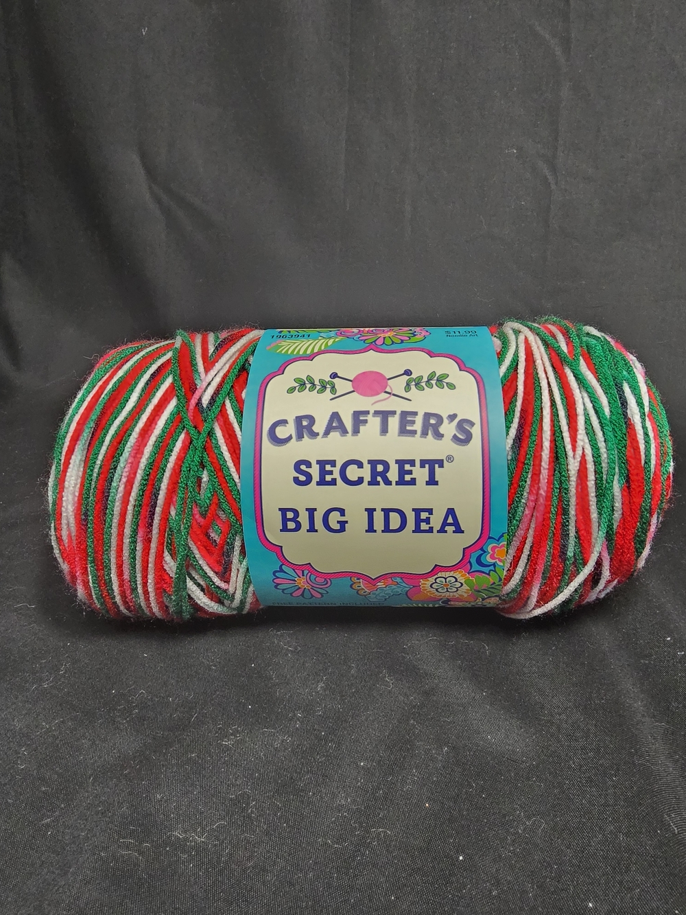 Hobby Lobby Crafter's Secret Big Idea Christmas Yarn - Red, Green, White